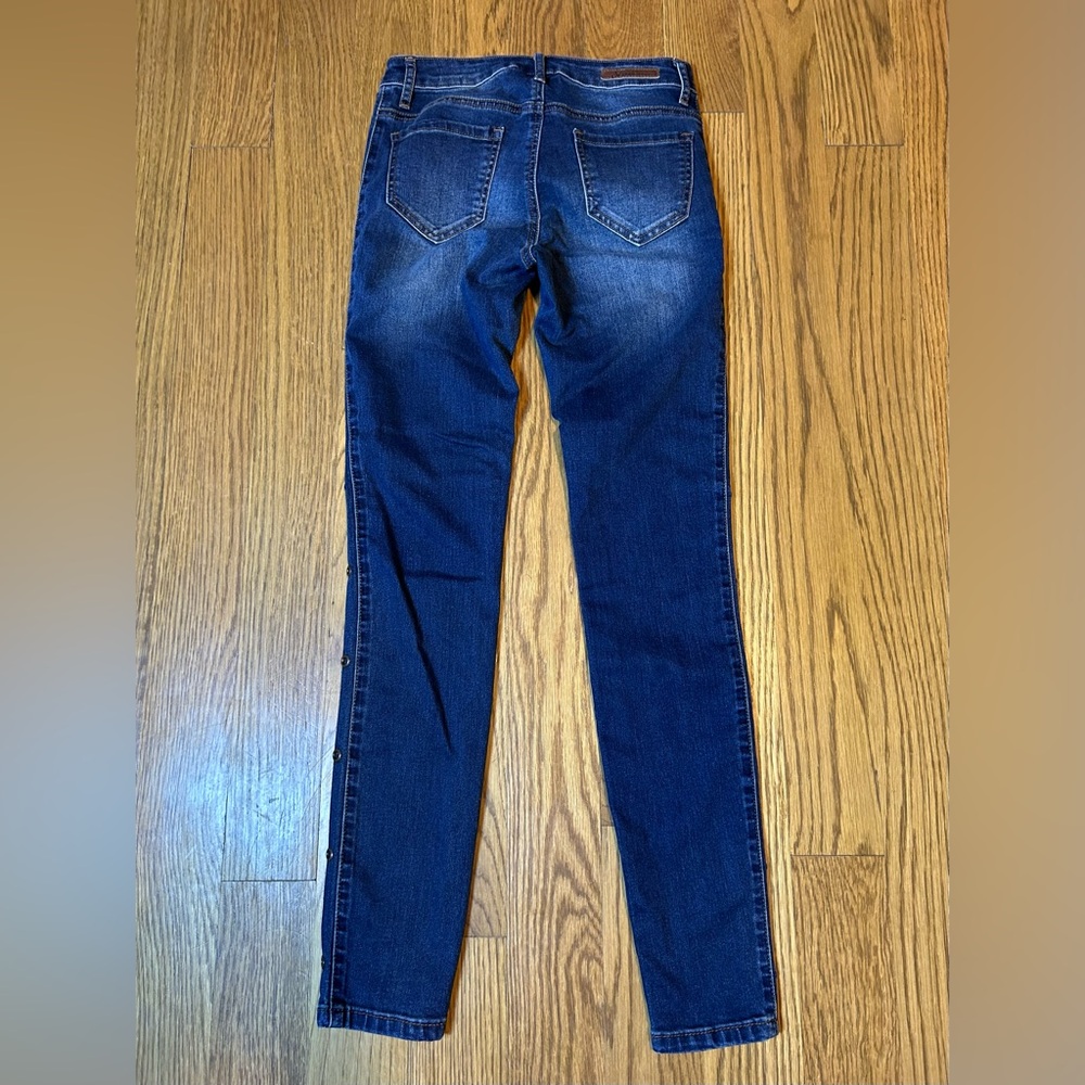 Versace V 1969 Skinny Jeans With Grommet Details - Picture 7 of 10